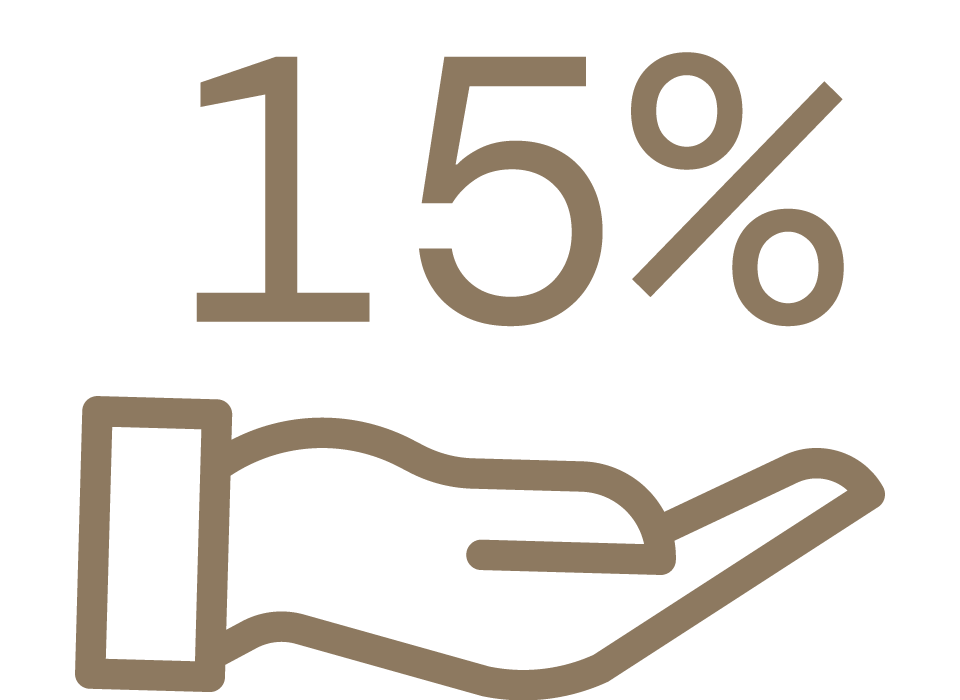 15.0% de descuento en Fronsac, 2016